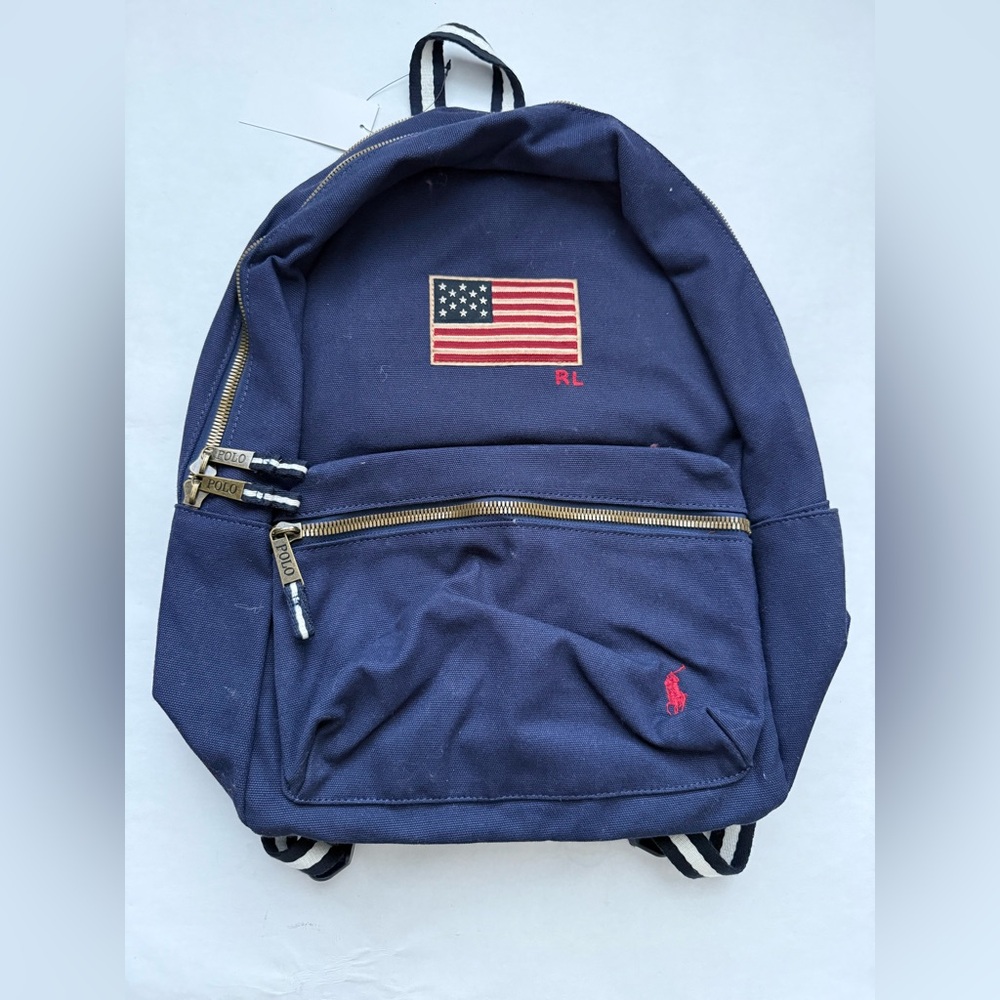 Polo by Ralph Lauren Navy Backpack